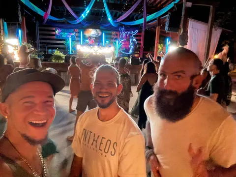 With the Entheos crew