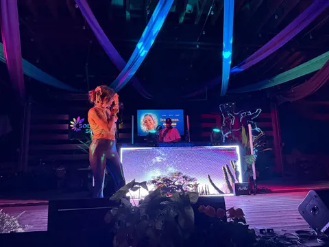 Gratitude from the stage