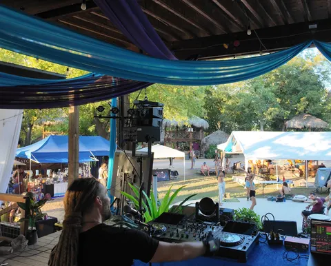 The golden-hour DJ