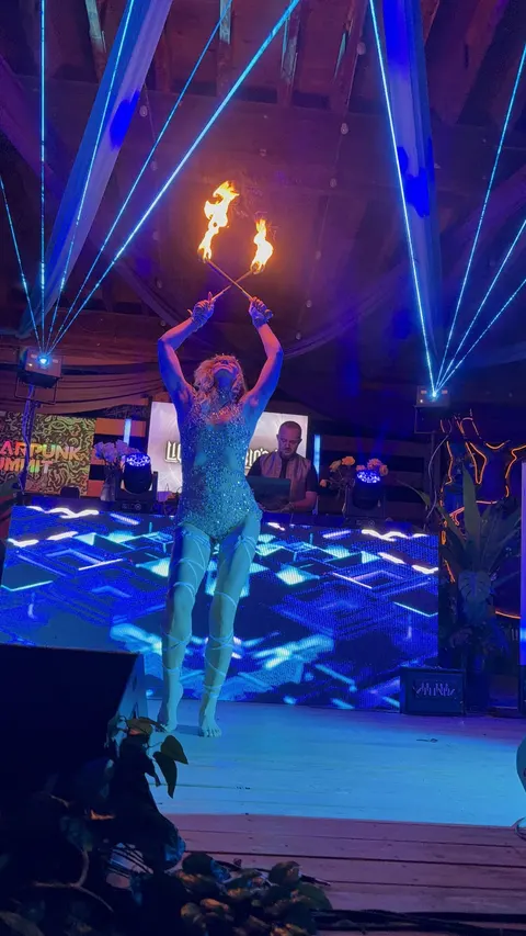 Crowned in flame