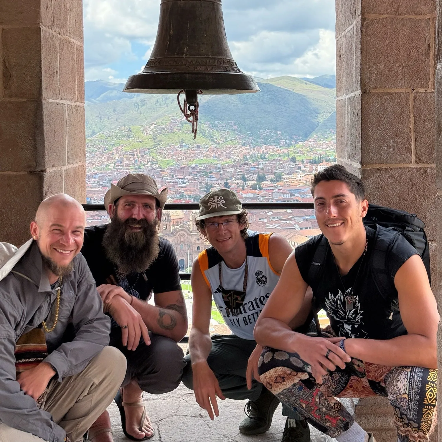 The bell tower in Cusco